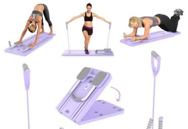 TABLA PILATES PLEGABLE MULTIFUNCIONAL