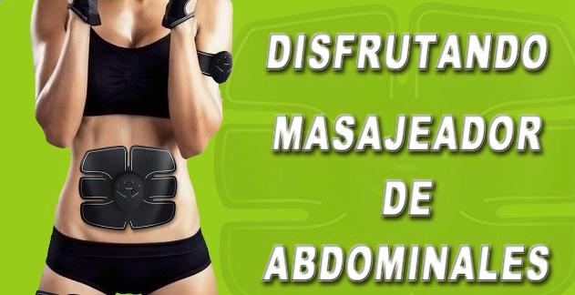 MASAJEADOR  Y TONIFICADOR DE ABDOMEN