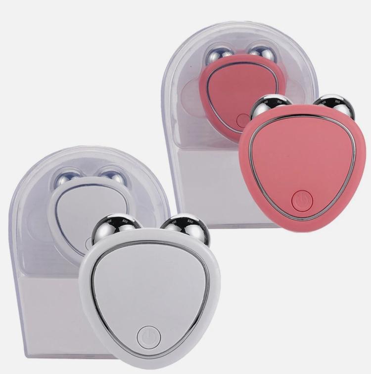 Masajeador facial con Microcorriente